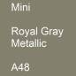 Preview: Mini, Royal Gray Metallic, A48.